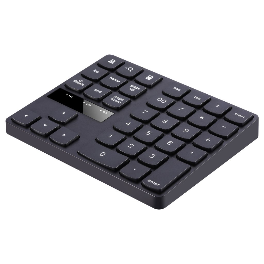 Wireless 2.4G rechargeable numeric keypad | keyboard manufacturers